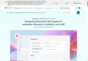 New AI experiences and academic offering for Microsoft 365 Copilot | Microsoft Education Blog