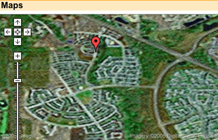 maps.google.com can see my house