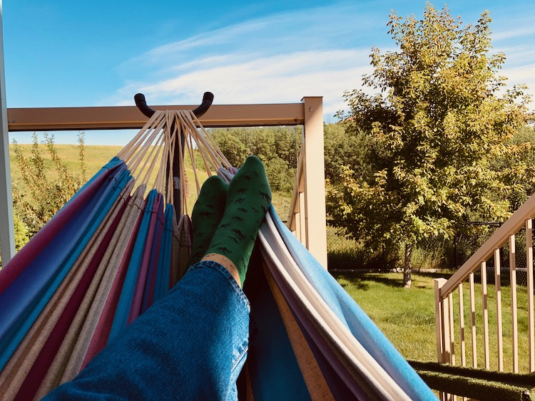 backyard hammock