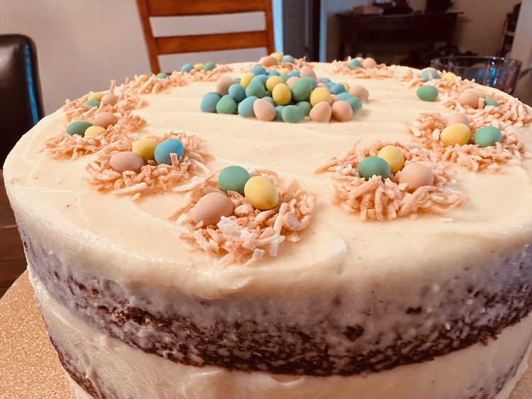 easter monday carrot cake