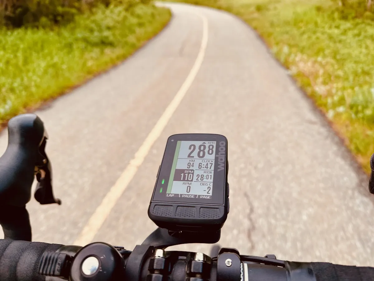 but riding outside anyway