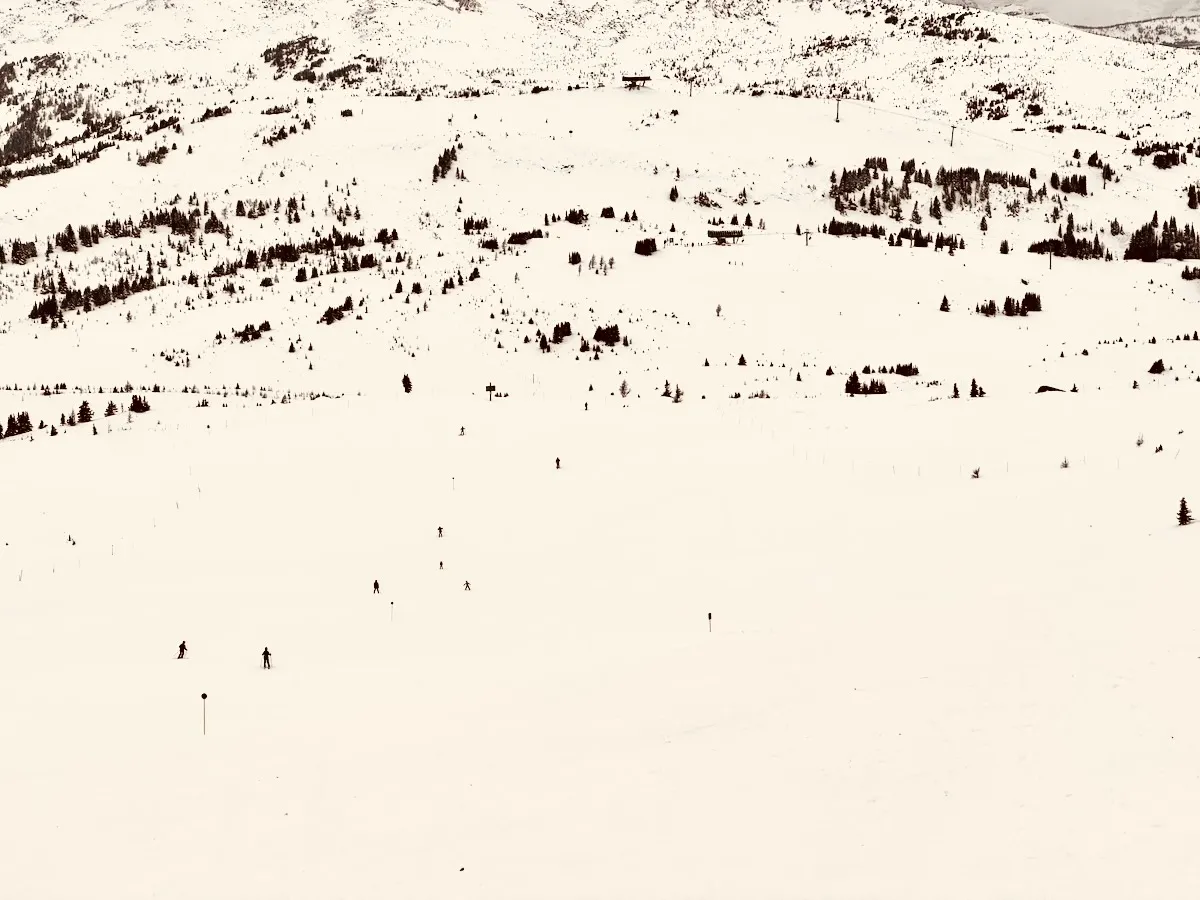 skiing into the void