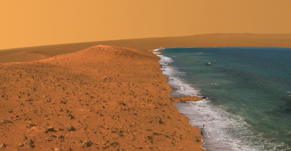 Mars Wdowiak Ridge surf